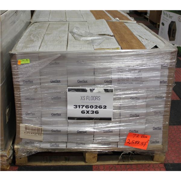 LOT OF 2.0 MM BROWN GLUEDOWN VINYL