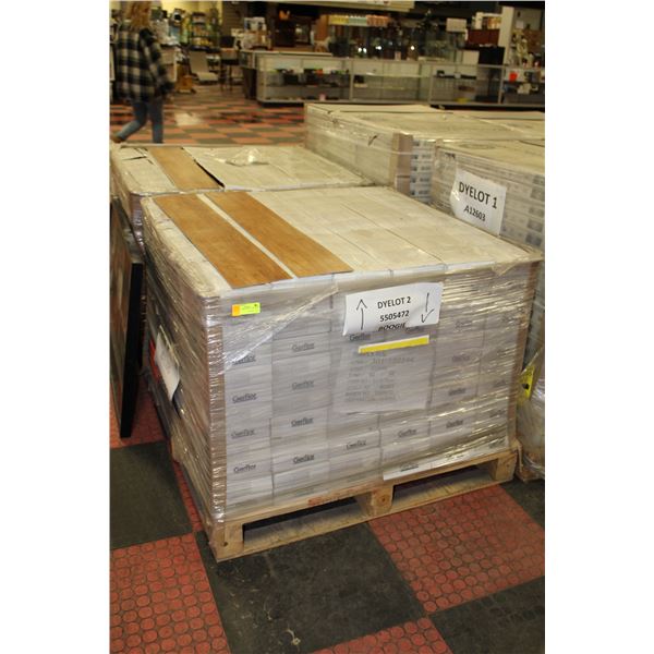 LOT OF 2.0 MM BROWN GLUEDOWN VINYL