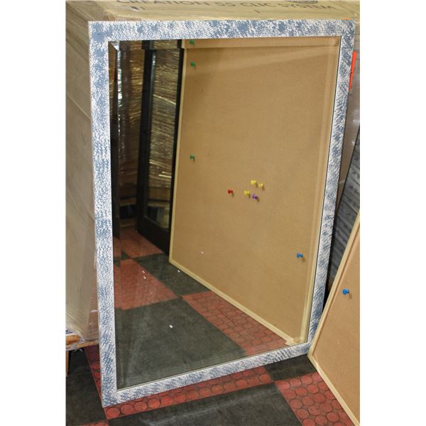 MIRROR 39" X 27" WHITE