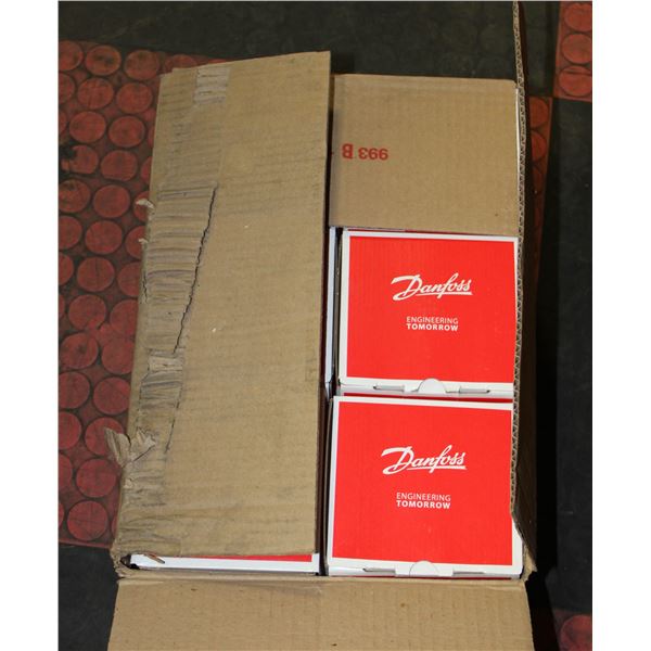 CASE OF 12 DANFOSS THERMAL EXPANSION VALUES