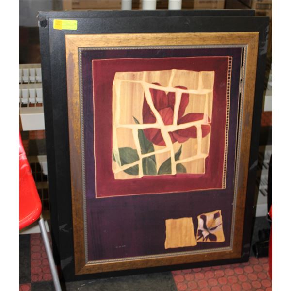 2PCS 30" X 36" MATTED DOUBLE WALL HANGINGS