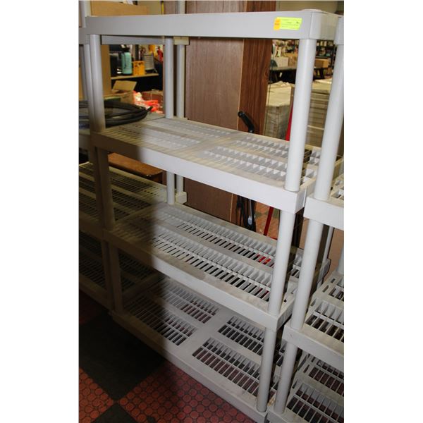 GARAGE STORAGE RACK BLACK 36W X 18D X 57H