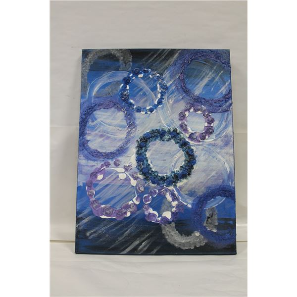 ORIGINAL PAINTING ARTIST "JCK" 18" X 24" (#3)