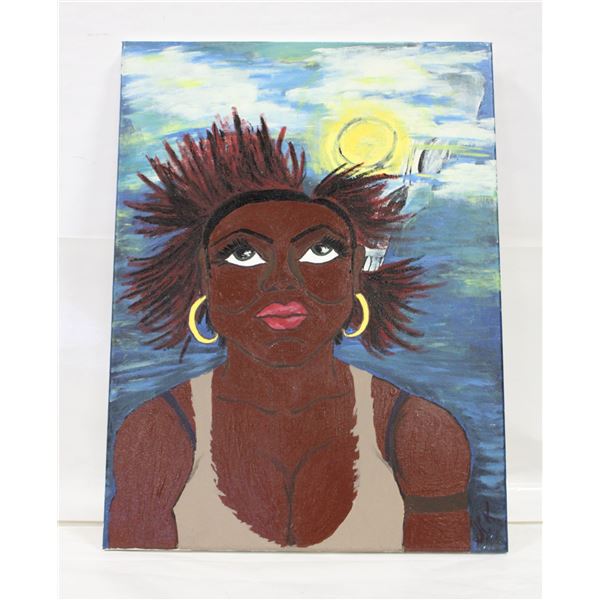 ORIGINAL PAINTING ARTIST "JCK" 18" X 24" (#23)