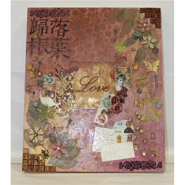 ORIGINAL PAINTING ARTIST "JCK" 20" X 24" (#39)