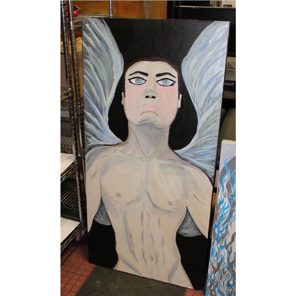 ORIGINAL PAINTING ARTIST "JCK" 24" X 48" (#1)