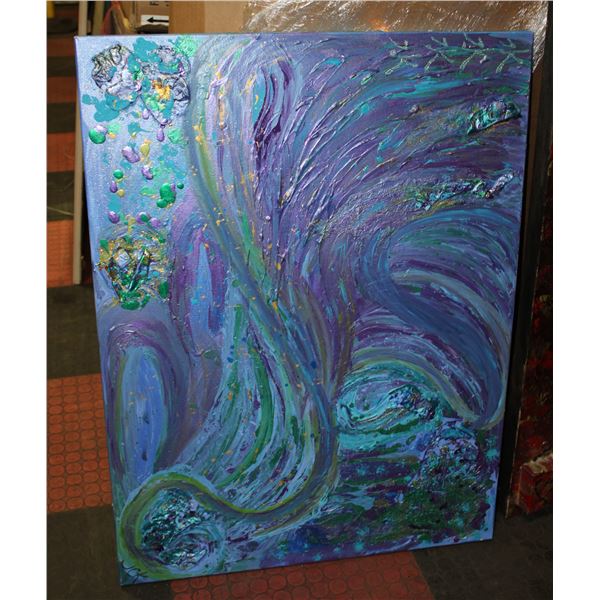 ORIGINAL PAINTING ARTIST "JCK" 30" X 40" (#8)