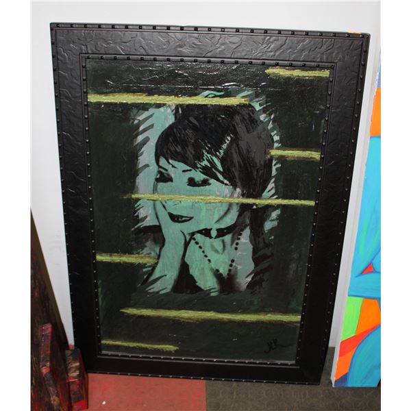 ORIGINAL PAINTING ARTIST "JCK" 25" X 35" (#24)