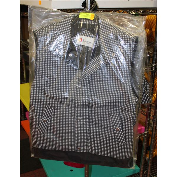 3 NEW DRAGON COLLECTION SMALL CHECKERED VEST