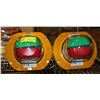 Image 1 : LOT OF 2 EATON RED/GREEN CROUSEHINDS LED LIGHTS