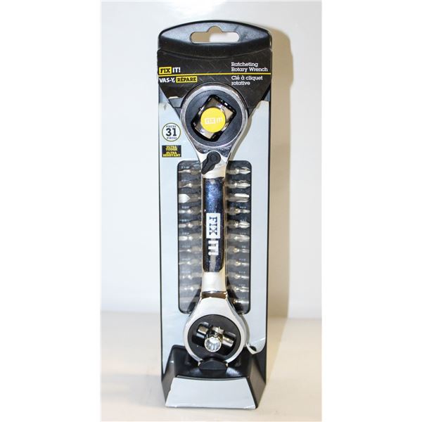 NEW FIX IT! RATCHETING ROTARY WRENCH