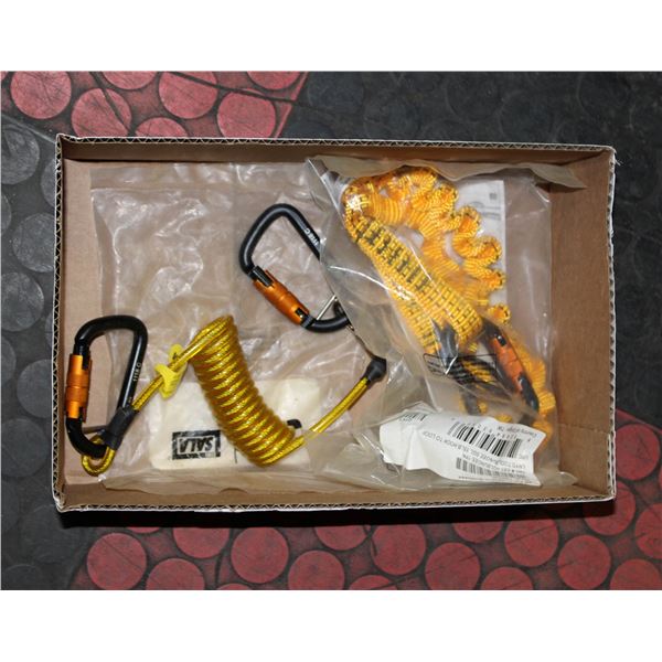 BOX WITH TWO NEW 3M TOOL FALL PROTECTION