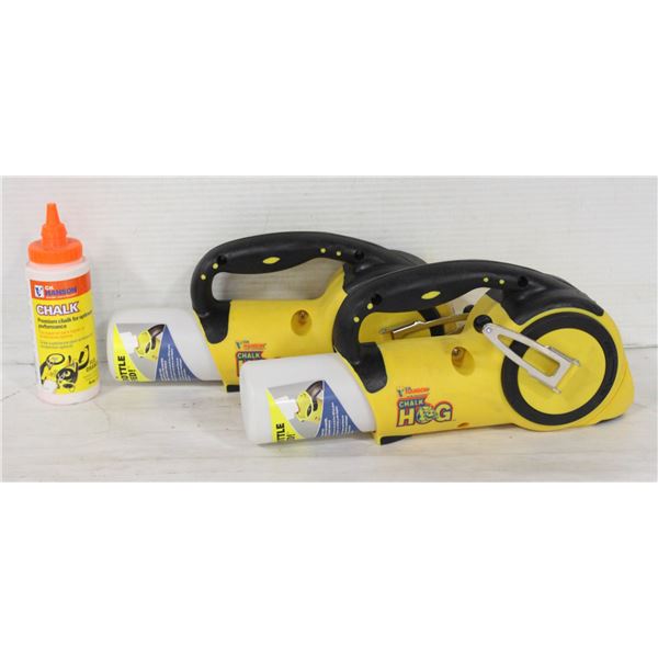 CHALK HOG BY CH HANSON AND BOTTLE OF CHALK