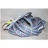 Image 1 : 50 FOOT "FIRST" 5/8" NYLON ROPE WITH SAFETY