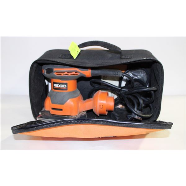 RIDGID 1/4 SHEET PALM SANDER IN RIDGID SOFT