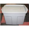 Image 1 : NEW RUBBERMAID 68L ROUGHNECK TOTE WLID