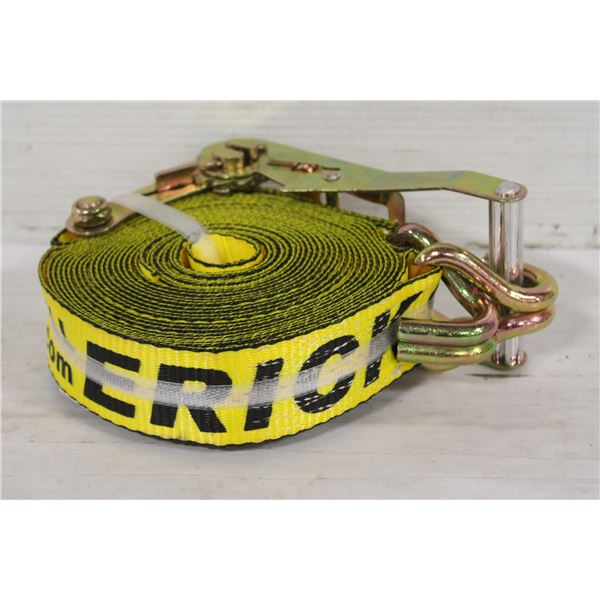 NEW 2" X 27' 10000 LB ERICKSON RATCHET STRAP