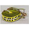 Image 1 : NEW 2" X 27' 10000 LB ERICKSON RATCHET STRAP