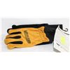 Image 1 : NEW LEATHER VERIDIAN WILDLAND GLOVES LARGE
