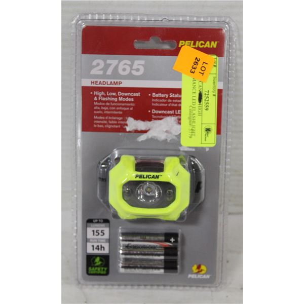 NEW PELICAN 2765 LED FLASHLIGHT