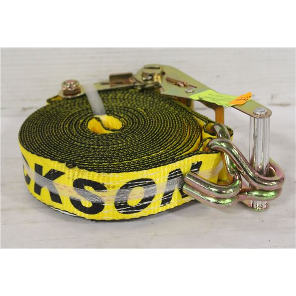 NEW 2" X 27' 10000 LB ERICKSON RATCHET STRAP