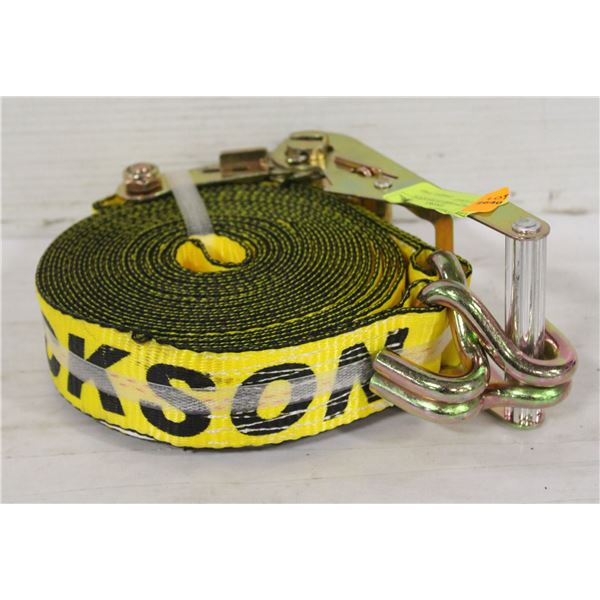 NEW 2" X 27' 10000 LB ERICKSON RATCHET STRAP