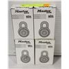 Image 1 : 4 MASTER LOCK COMBINATION LOCKS