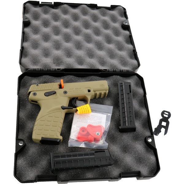 KEL-TEC P17 22LR TAN 17-SHOT W/3 MAGS