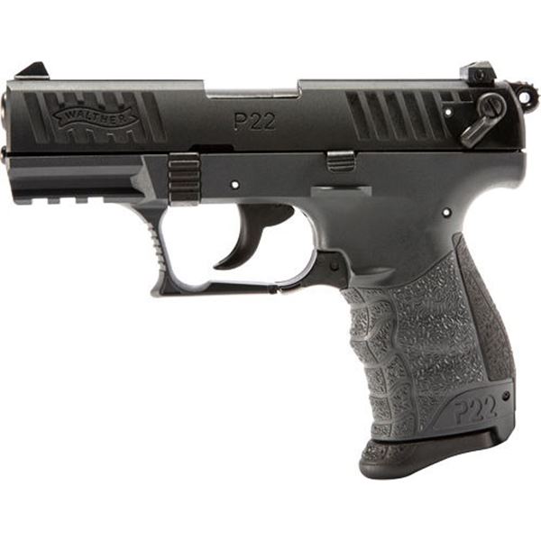 WALTHER P22Q 22LR 10-SHOT TUNGSTEN GRAY