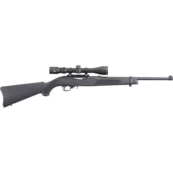 RUGER 10/22 CARBINE 22LR BLUED W/3-9X40