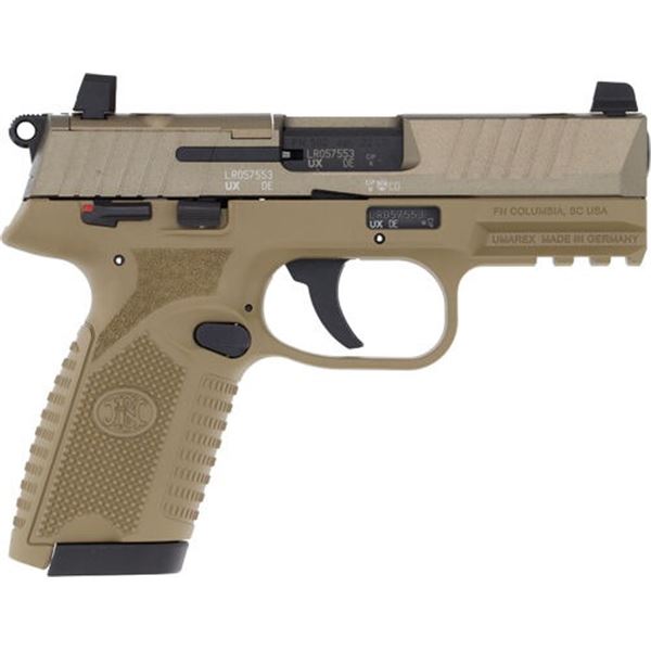 FN 502 MRD 22 LR 2-10 RD MAGS FDE