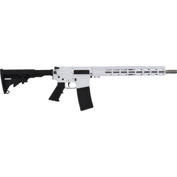 GLFA AR15 RIFLE 223 WYLDE 16" S/S BBL WHITE