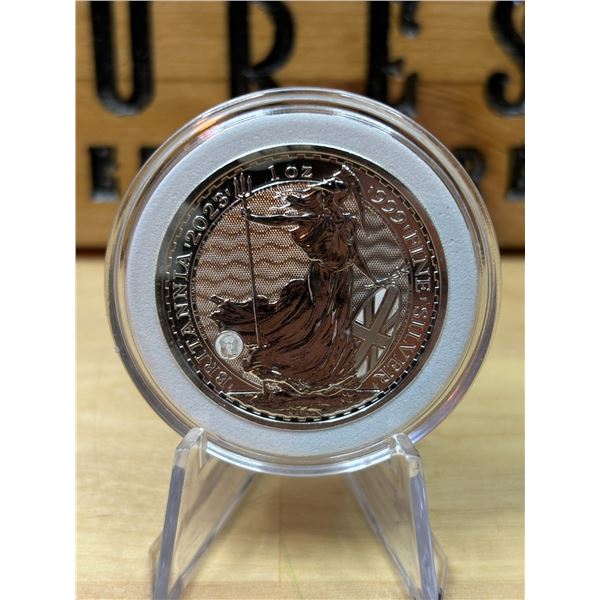 Lot 12-1) 1 oz Britannia 2023 silver
