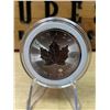 Image 1 : Lot 17-1) 1 oz Canadian Maple 2022 Silver