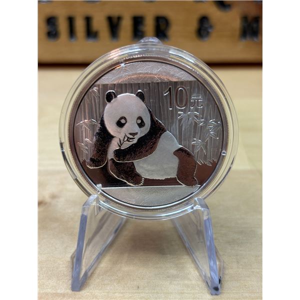 Lot 92-1) 30g Chinese Panda silver coin 2015