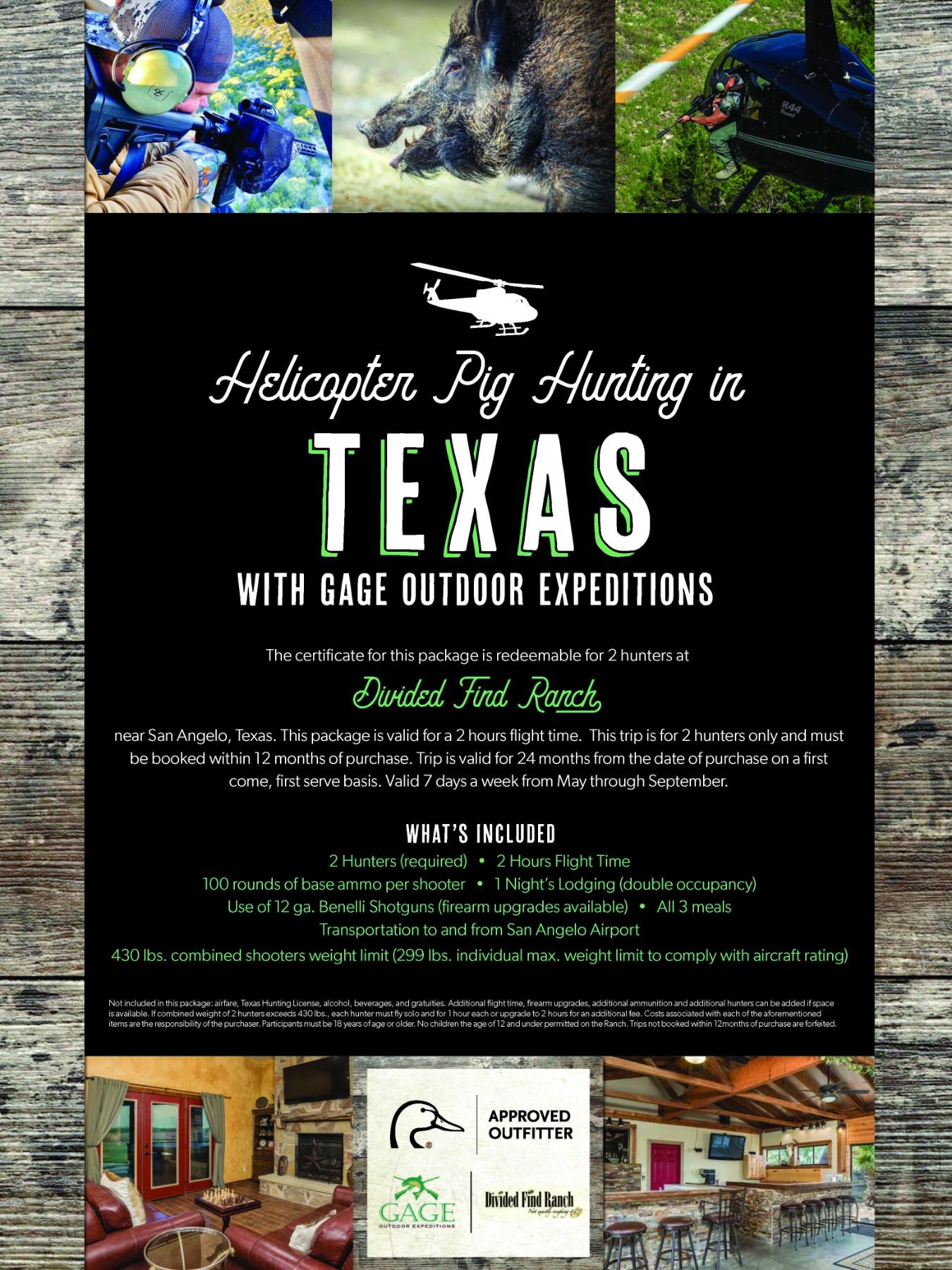 Pig Hunt Rigs Texas Helicopter Pig Hunt for 2