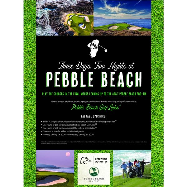 Ducks Unlimited Week at Pebble Beach