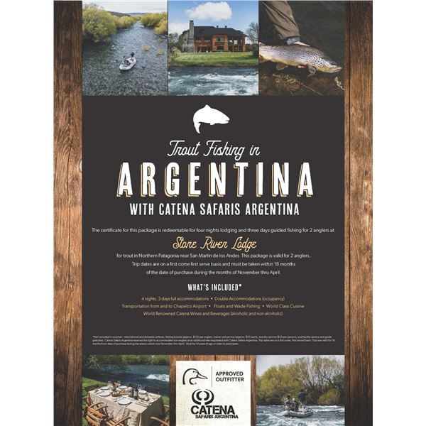 Patagonia Fly Fishing Adventure for Two