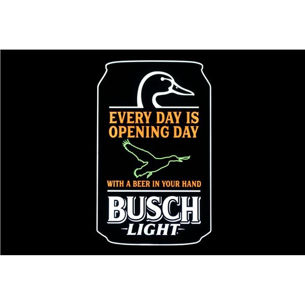 Everyday is Opening Day Busch LED DU Sign