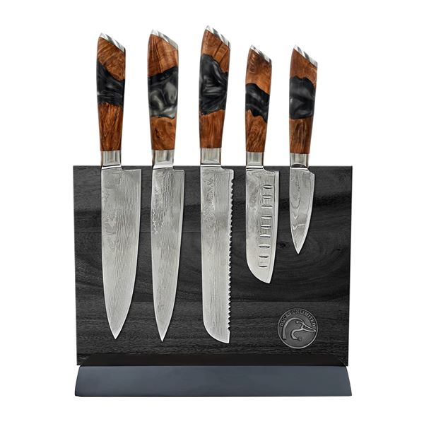 Damascus Cutlery Set