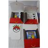 Image 3 : (6) McDonald's Pokemon Trading Packs-Sealed with Stickers, Activity Pages-