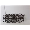 Image 2 : Cast Iron Wall Art 19" Long