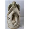 Image 2 : Nativity Scene Ceramic Lamp, 10" Tall- Powers On