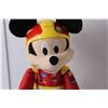 Image 2 : Battery Operated Mickey Mouse Racing Figurine 14.5" Tall- As Is