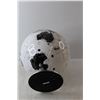 Image 3 : Black & White World Globe 14.5" Tall