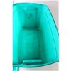 Image 3 : 76L Teal Plastic Tote 15.25" Tall x 25.5" Long x 14" Wide- As Is WILL NOT SHIP