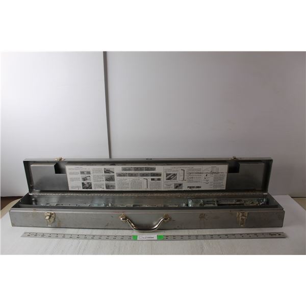 Porter Cable Professional Power Tools Case 39" Long & Hinge Butt Templets- As Is WILL NOT SHIP