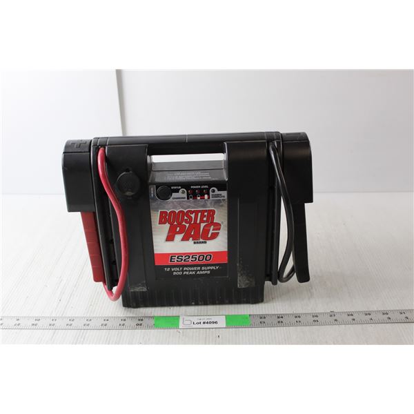 Booster Pac ES2500 Jump Starter- Untested