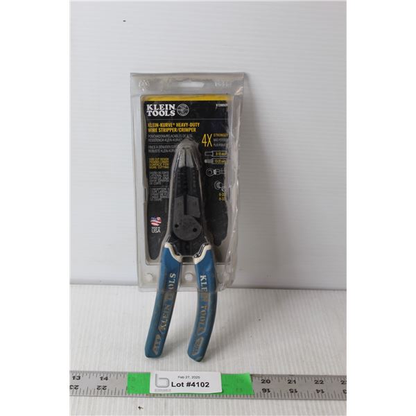 Klein Tools Heavy Duty Wire Stripper/Crimper- Sealed