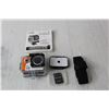 Image 2 : Explore One HD Action Camera with Wi-Fi, Tripod, SD Card- Untested